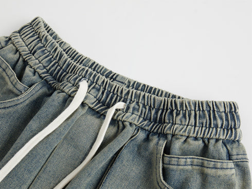 Unisex Fashion Straight Denim Pants